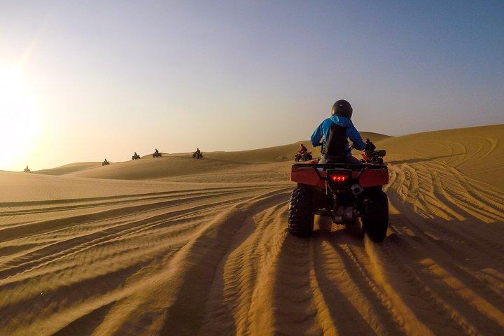 2hr COMBO - 1hr Lie-down Sandboarding and 1hr Quad Bike ride
