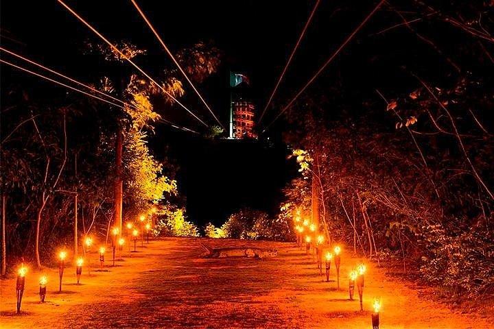 Night of Fire at Xplor Fuego Adventure! Round Transportation Included