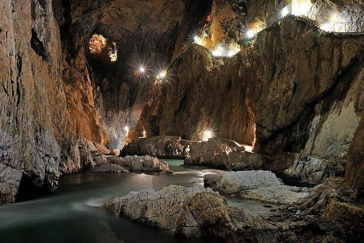 Shared group tour to UNESCO Skocjan caves from Koper
