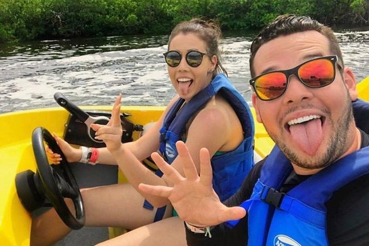 Speedboat jungle tour and snorkel
