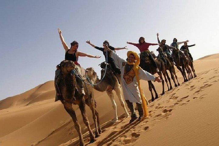 3 Days Desert Tour From Marrakech To Merzouga Dunes & Camel Trek
