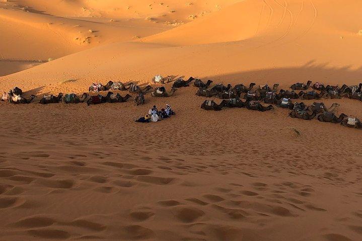 3 Days Desert Tour From Marrakech To Merzouga Dunes & Camel Trek