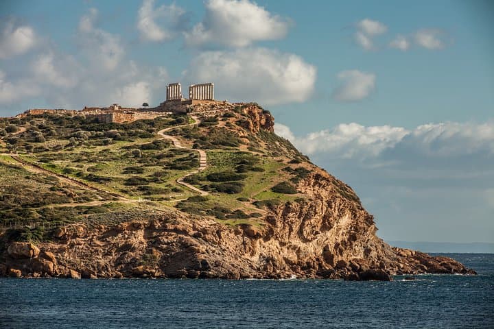 Temple of Poseidon and Cape of Sounion private sunset Tour