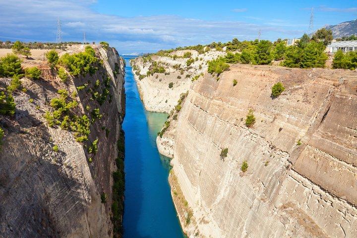 From Athens: Corinth Canal and Mycenae private tour