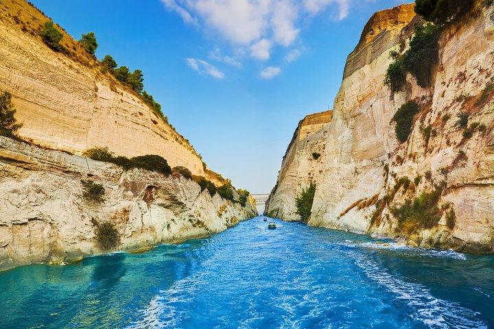 From Athens: Corinth Canal and Mycenae private tour