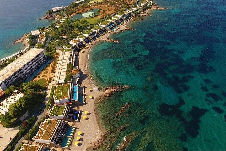 Swimming & Sunbathing by Athenian Riviera + Poseidon Temple Tour By Locals