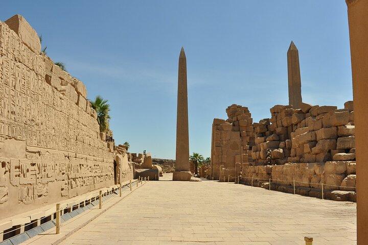 Cairo Giza and Luxor in Two Days in including Domestic flight