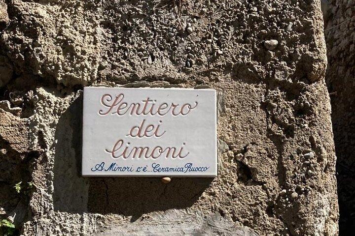 Walking tour from Minori to Maiori along the Path of the Lemons