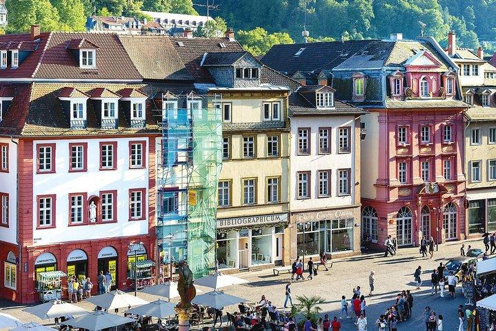 from Frankfurt: Heidelberg, Mercedes Museum / Schwetzinger Schloß