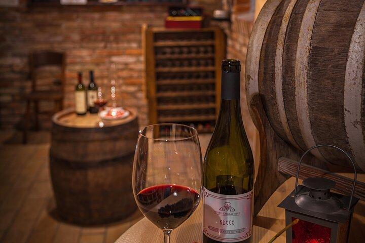 Slovenian wine tasting at Hotel Triglav Bled's wine cellar