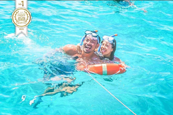 San Antonio: Formentera & Es Vedrà Day Boat Tour with Meals