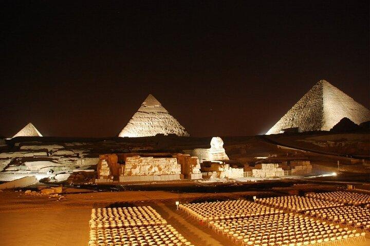 Sound and Light Show at Giza Pyramids- Private Transfer