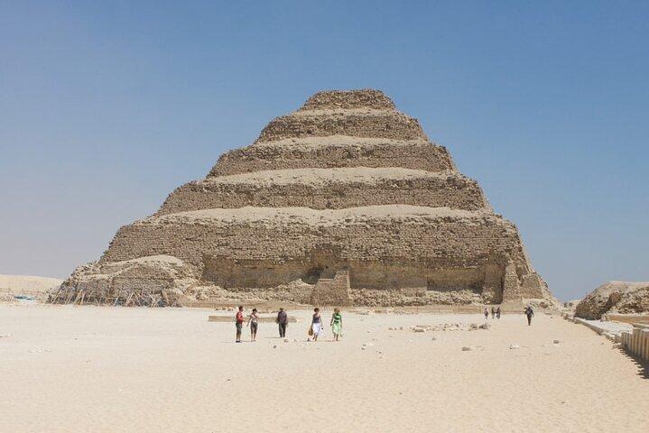 Sakkara Pyramids, Dahshur Pyramids, Giza Pyramids and Sphinx Included Camel Ride