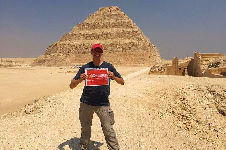 Great Pyramids Tour (Giza Pyramids, Sakkara Pyramid and Dahshur Pyramids)