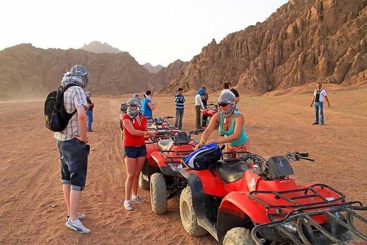 Morning or Sunset Quad Bike Desert Safari Tours in Luxor