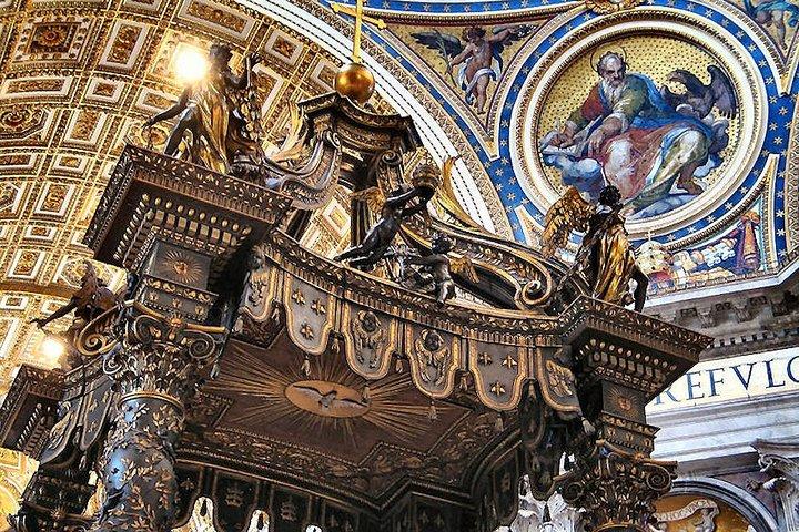 Scavi guided visit and skip line entrance to St Peters Basilica