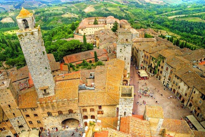 Florence to San Gimignano and Siena Tour