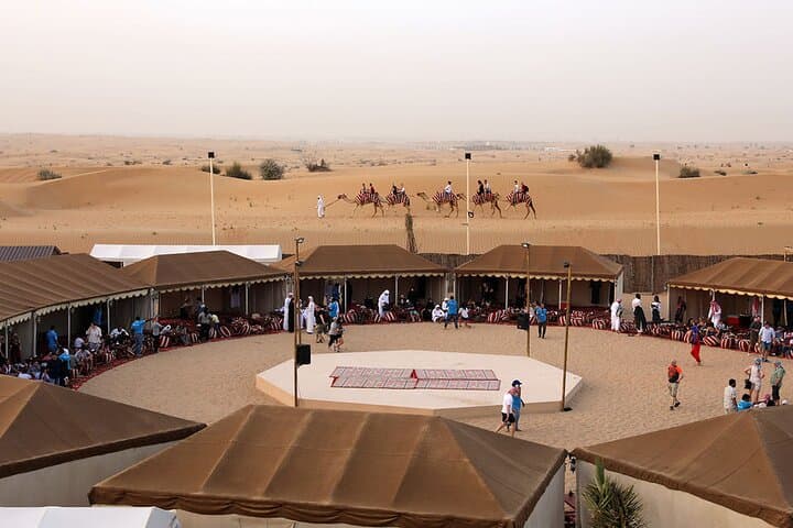 Red Dunes , Sandboarding, Camel Ride & BBQ at Al Khayma Camp