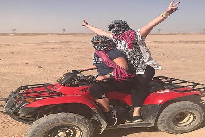 Morning or Sunset Quad Bike Desert Safari Tours in Luxor