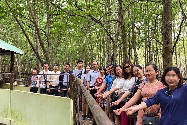 Discover Can Gio Mangrove Forest by Scooter full day tour from Ho Chi Minh city