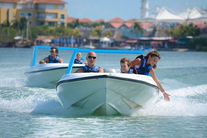 Jungle Adventure Tour in Cancun by Speedboat with Snorkeling
