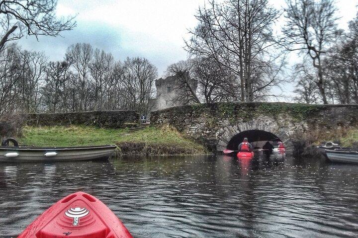 Kayak to Innisfallen island. Killarney. Guided. 2½ hours.