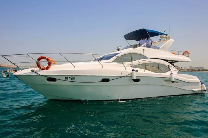 Dubai Marina Luxury Private Yacht with PVT Transfers