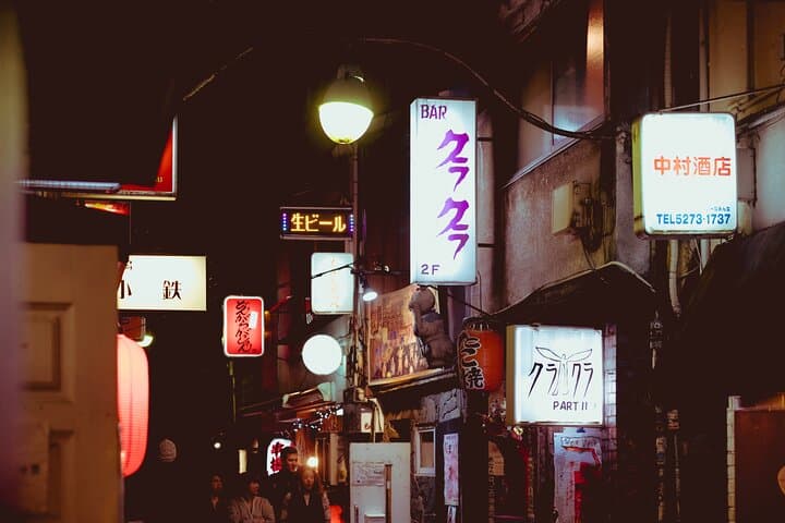 Private Shinjuku Nightlife Walking Tour & Golden-Gai Bar Crawl