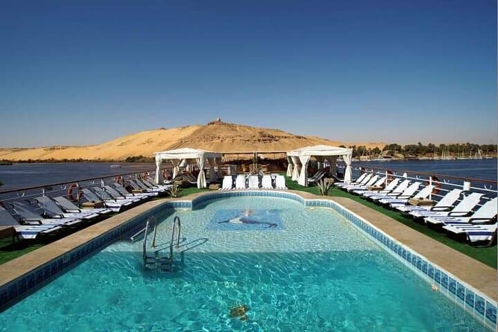 4 nights nile cruise from Luxor , visit abu simbel temple & Hot Air balloon