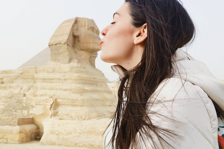 Private DayTour to Giza pyramids with Camel riding Plus Egyptian Museum