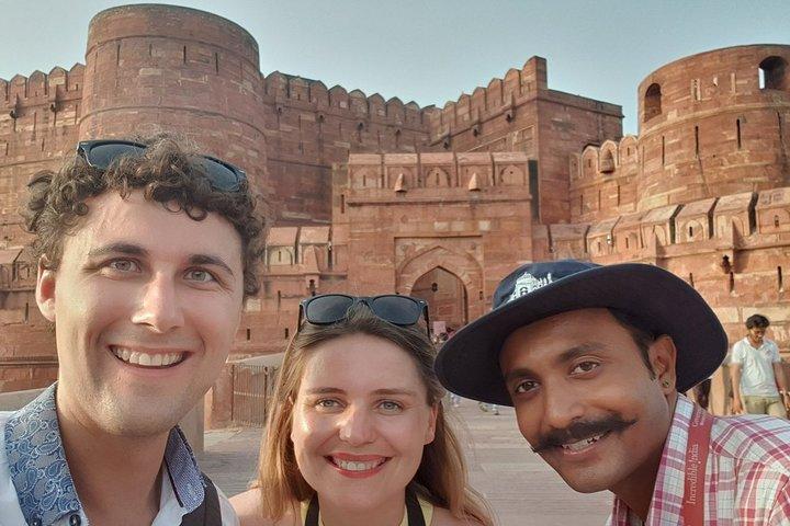 Private Sunrise Taj Mahal Trip from Delhi all Inclusive