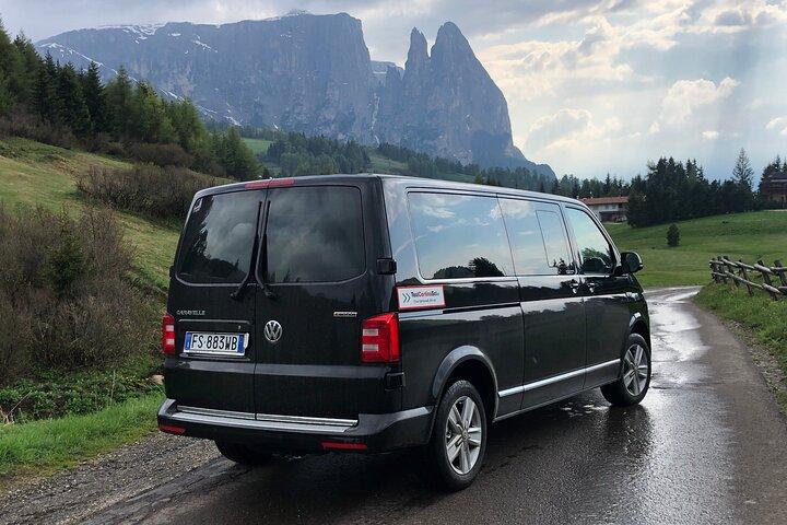 Transfer from Venice Marco Polo airport or Mestre station to Cortina d'Ampezzo