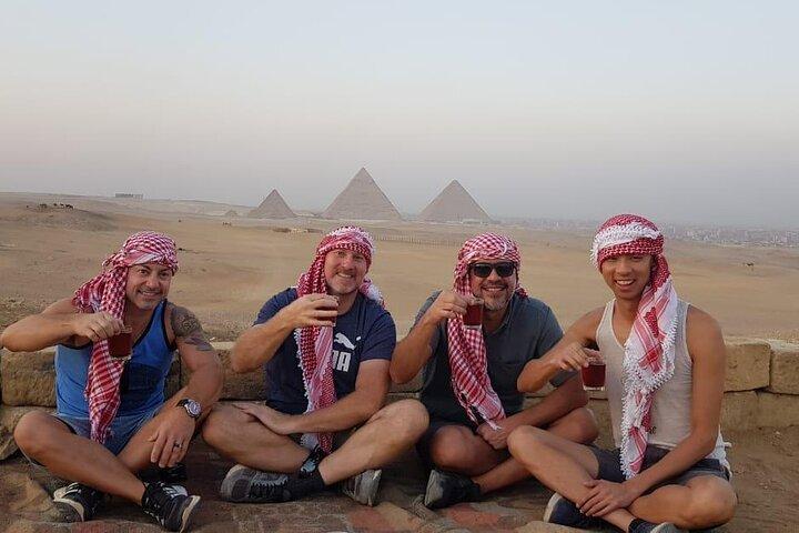 Desert Safari by ATV Bike Around the Pyramids