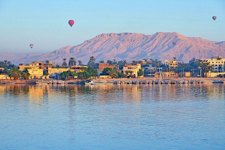 Hot Air Balloon over Valley of the kings