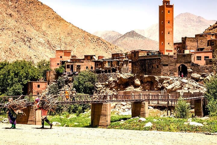 Ourika Valley & Atlas Mountain from Marrakech