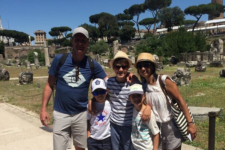 Colosseum & Ancient Rome for Kids Private Family Tour