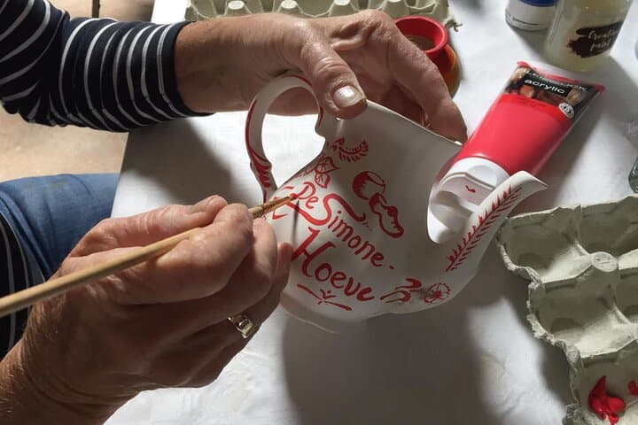 Half-Day Workshop Ceramic Painting in Katwoude