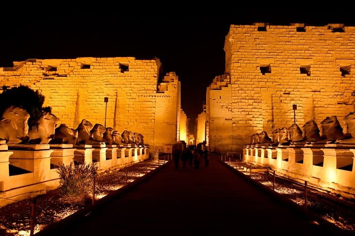 Luxor Sound and Light Show at Karnak temples