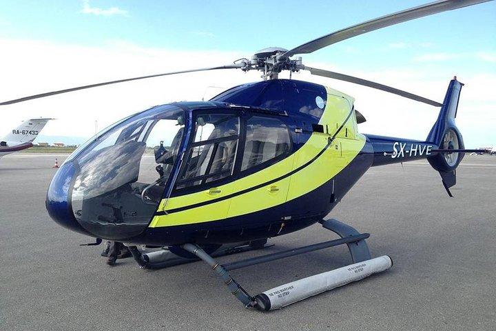 Private Helicopter Transfer from Athens to Mykonos