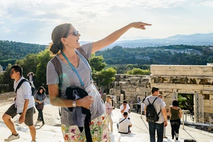 The Acropolis Walking Tour with a French Guide