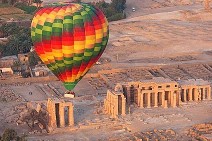 Hot Air Balloon, west and east bank of luxor
