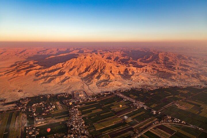 Hot Air Balloon over Valley of the kings