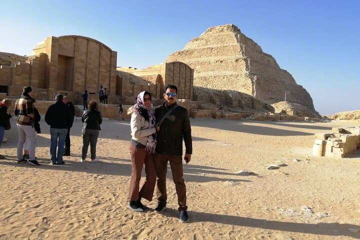 Private Full-Day Tour Giza Pyramids,Sphinx,Memphis, and Saqqara