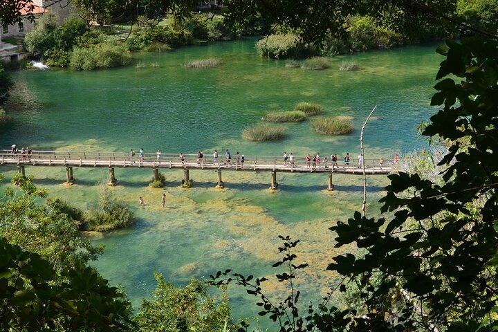Krka Waterfalls National Park Boat Tour from Vodice