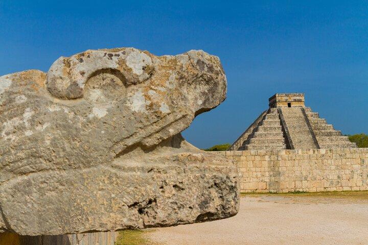 Chichen Itza Day-Trip, Cenote Swim & Valladolid with lunch