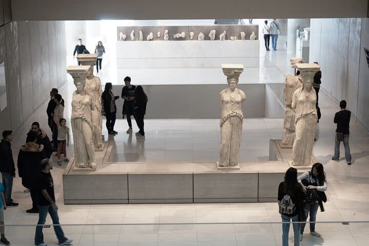 Athens: Acropolis Museum Ticket with Self-Guided Audio tour App