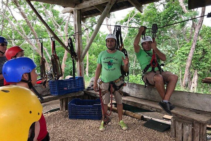 Rain Forest Canopy Tour from Tamarindo: Zipline, Hanging Bridge