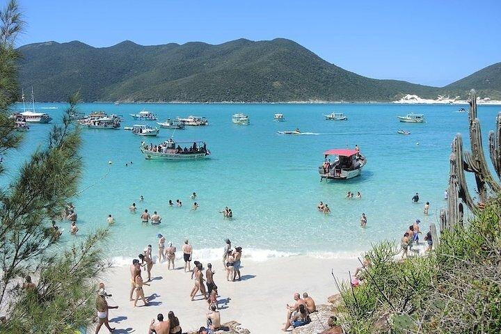 Boat Tour in Arraial do Cabo from Buzios with Lunch
