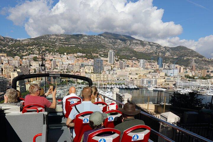 Monaco Hop on Hop Off Sightseeing Bus Tour