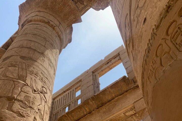 day tour in luxor. With lunch East and West Banks